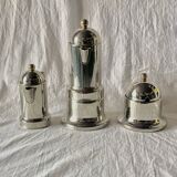 Kontessa VEV Vigano 4-cup Italian coffee maker with sugar bowl and milk jug - 18/10 stainless steel