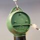 Hanging lamp from the 1970s-1980s, made of metal and brass.