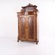 Cabinet – Mahogany – Antique – Carvings – Doors & Shelves – 1880s