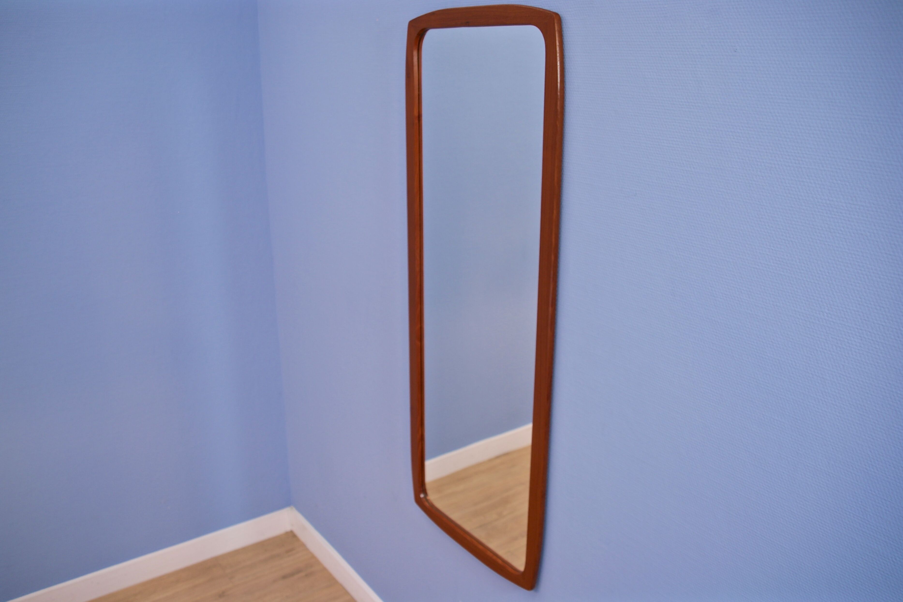 Danish mirror in teak, 1960s