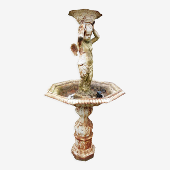 Cast iron fountain nineteenth