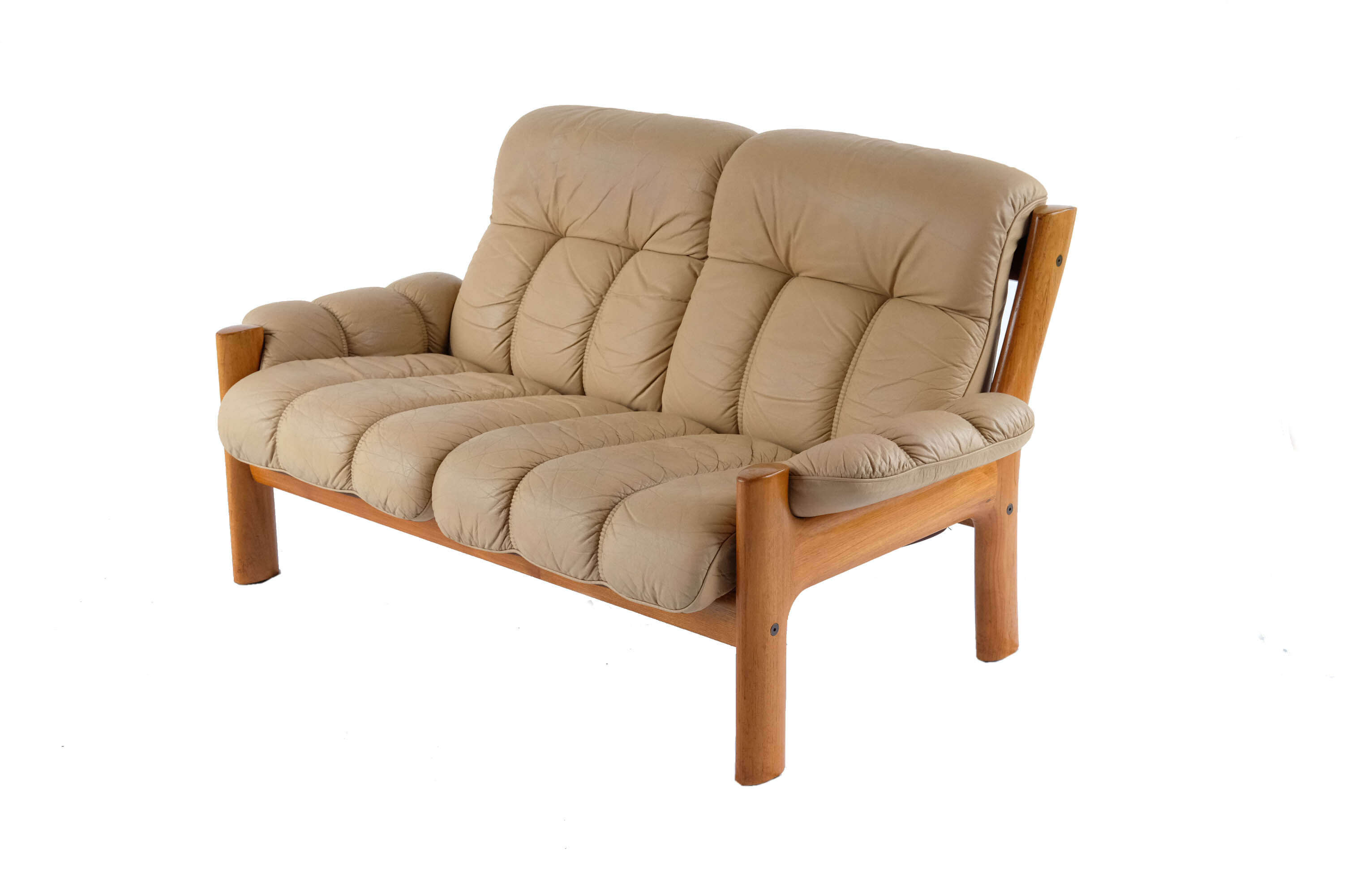Two-Seater Teak Sofa Model Montana from Ekornes, Norway 1970's