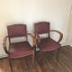 Pair of bridges art deco armchairs