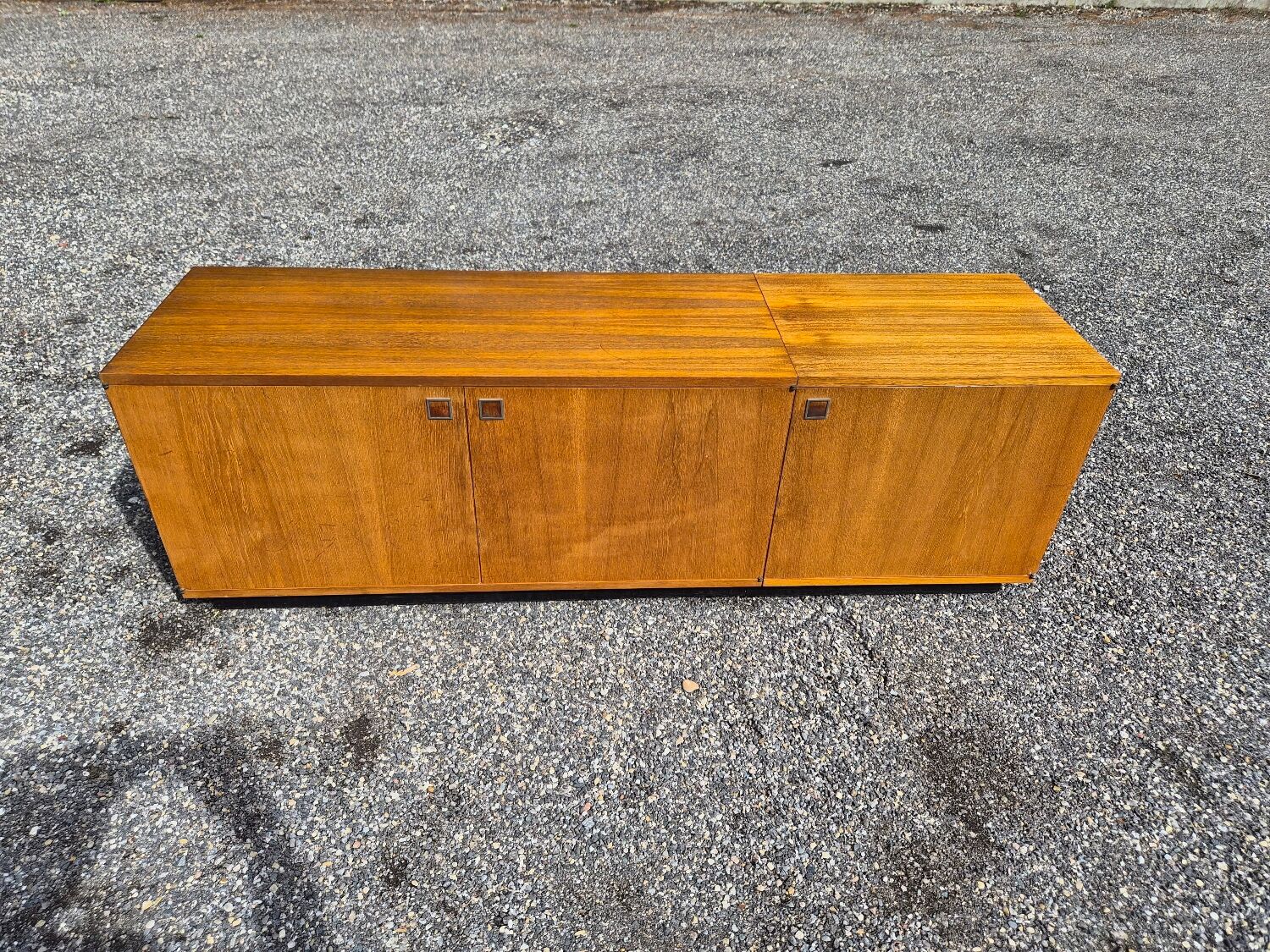 Vintage teak enfilade – Minimalist design – 1970s