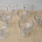 Blown glass cups