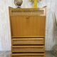 Vintage wood/wicker secretary