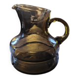 Smoked glass pitcher – 1970s