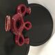 Candle grenat candlestick