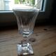Sevred crystal glasses