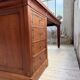 Double-sided walnut counter desk 1900