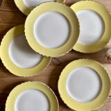 Set of 6 vintage dessert plates