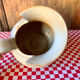 Vintage stoneware pitcher from Marais, France.