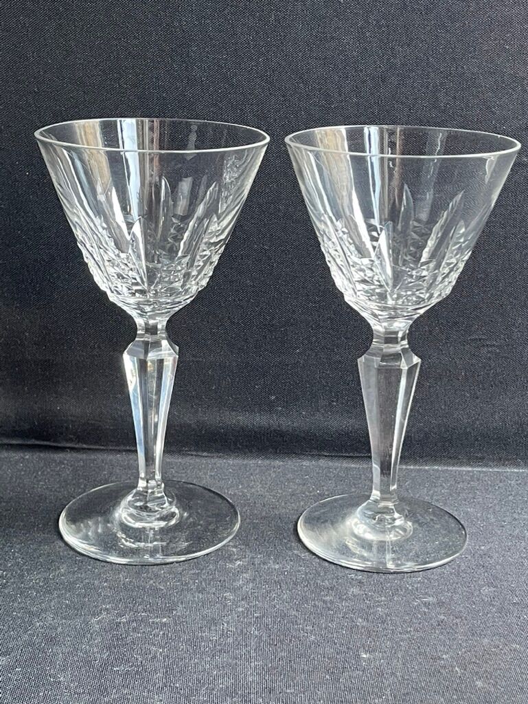 2 Baccarat wine glasses - Service Austerlitz