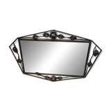Art Nouveau beveled mirror (69X47cm)