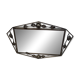 Art Nouveau beveled mirror (69X47cm)
