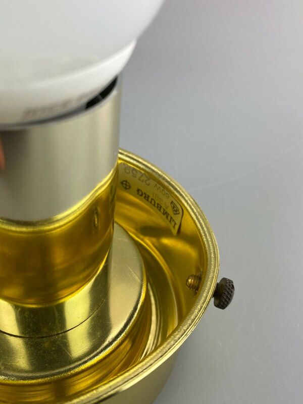 Plafonnier Limburg verre espace age