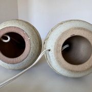 Vintage Danish table lamps in ceramic from Søholm, 1960s, set of 2