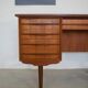 Danish Teak 7-Drawer Desk, 1960s.