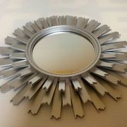 Pair of silver sun mirrors