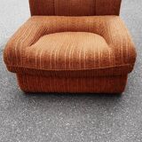 Driver and corduroy ottoman 1970