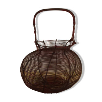 Ancien panier à oeufs en fer