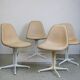 4 chairs La Fonda by Charles and Ray Eames for Herman Miller