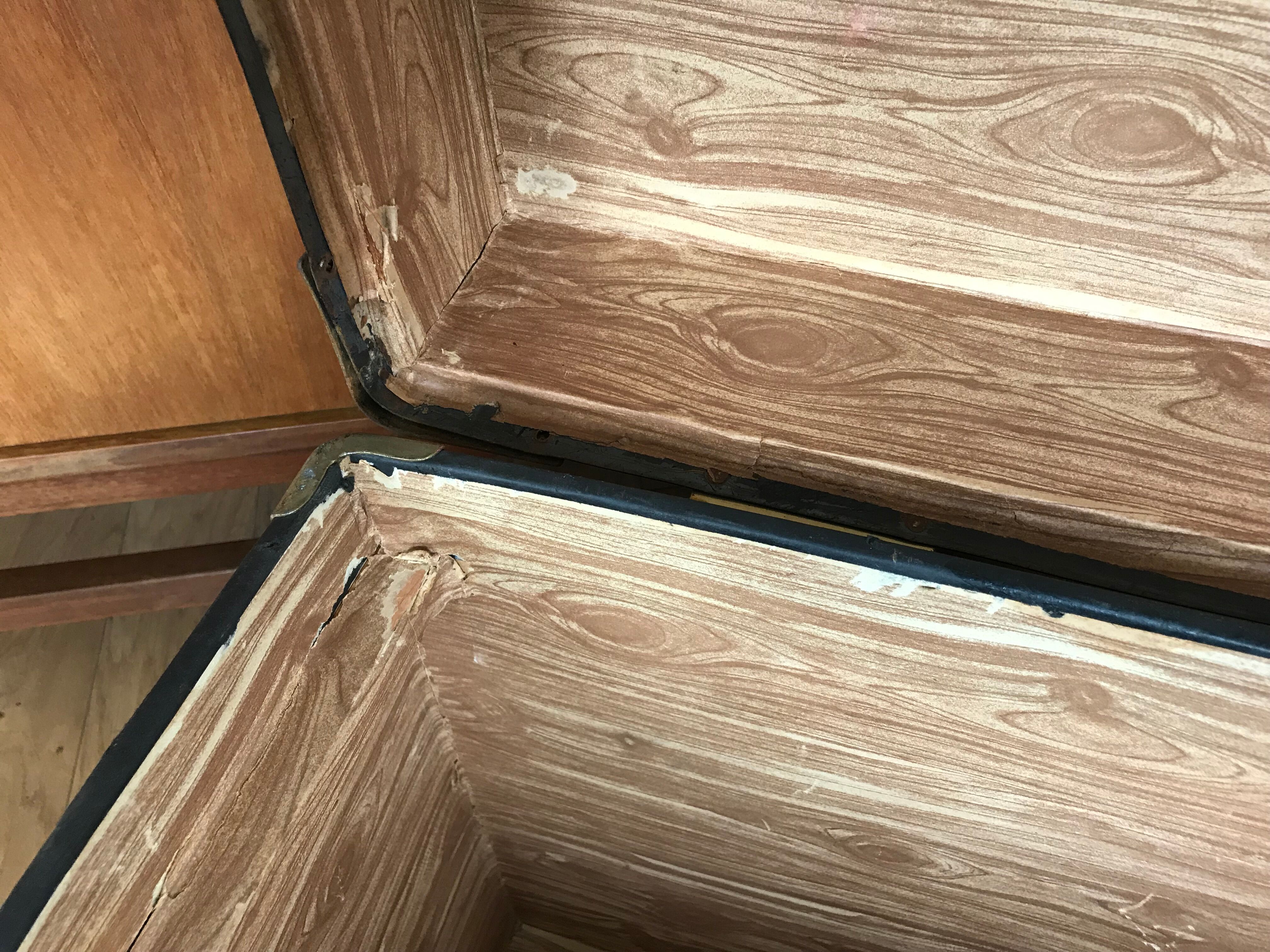 Wooden and metal box