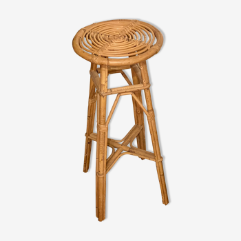 Tabouret de bar en rotin