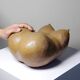Grande Vénus sculpturale en grès, buste de femme, vintage signé, vintage 90
