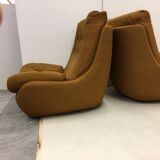 Pair 2pcs Vintage RARE Jitona Ultra Light Chairs ATLANTIS Polystyrene With original labels Mid Centu