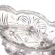 Ancienne coupe à fruits en verre taillé