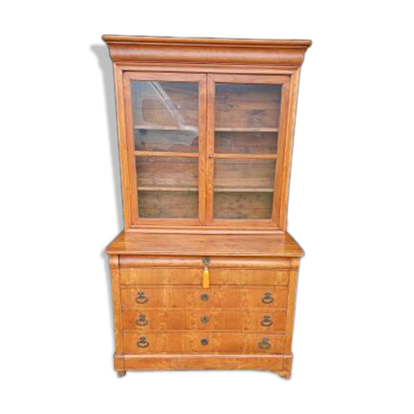 Meuble commode vitrée 19ème