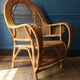 Rattan armchair in the style of Kay Fisker for R. Wengler. Danish work from the 1960s.