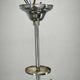 Art Deco Champagne Glass Chandelier, Czechoslovakia 1930s