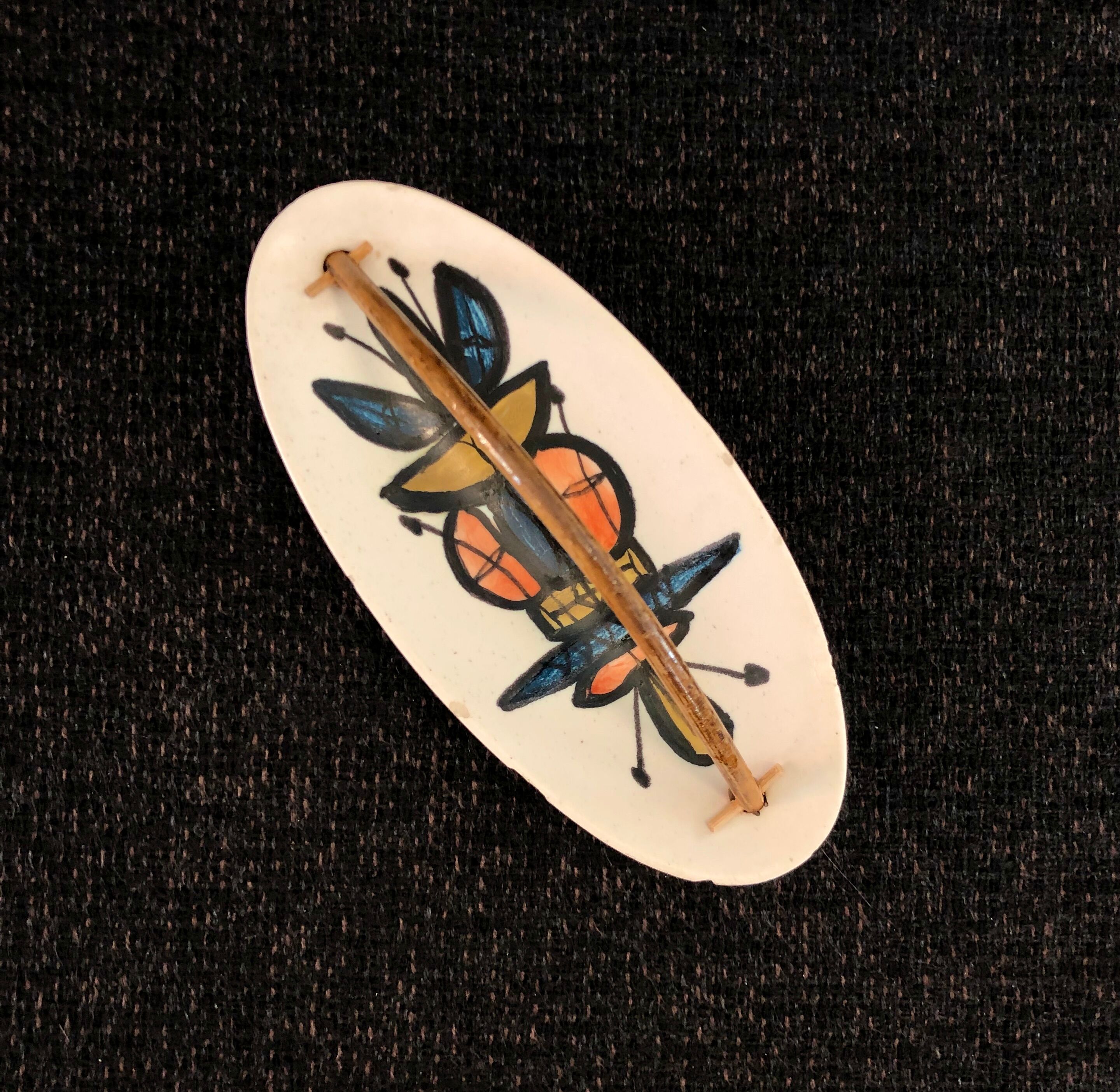 Ceramic pocket cup by Roger Capron, France 1950