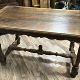 Louis XIII period desk in solid oak