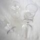 Set of 8 vintage cut crystal water glasses.