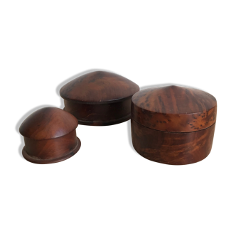 Wooden boxes