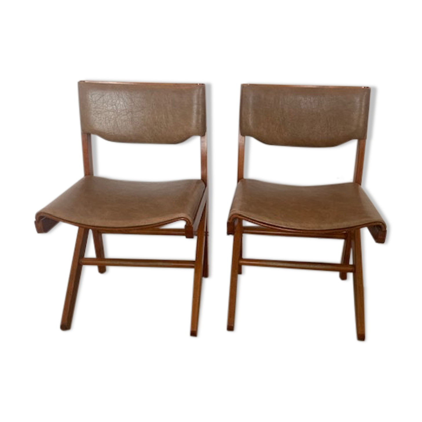 Pair of koka baumann chairs