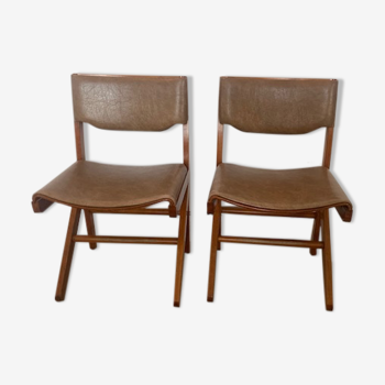 Pair of koka baumann chairs