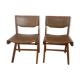 Pair of koka baumann chairs
