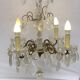 Lustre début XXème en cristal de bohème