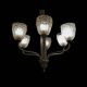 Lustre art deco tulipes de degue