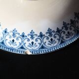 Old Badonviller fruit bowl - Terre de Fer - oriental