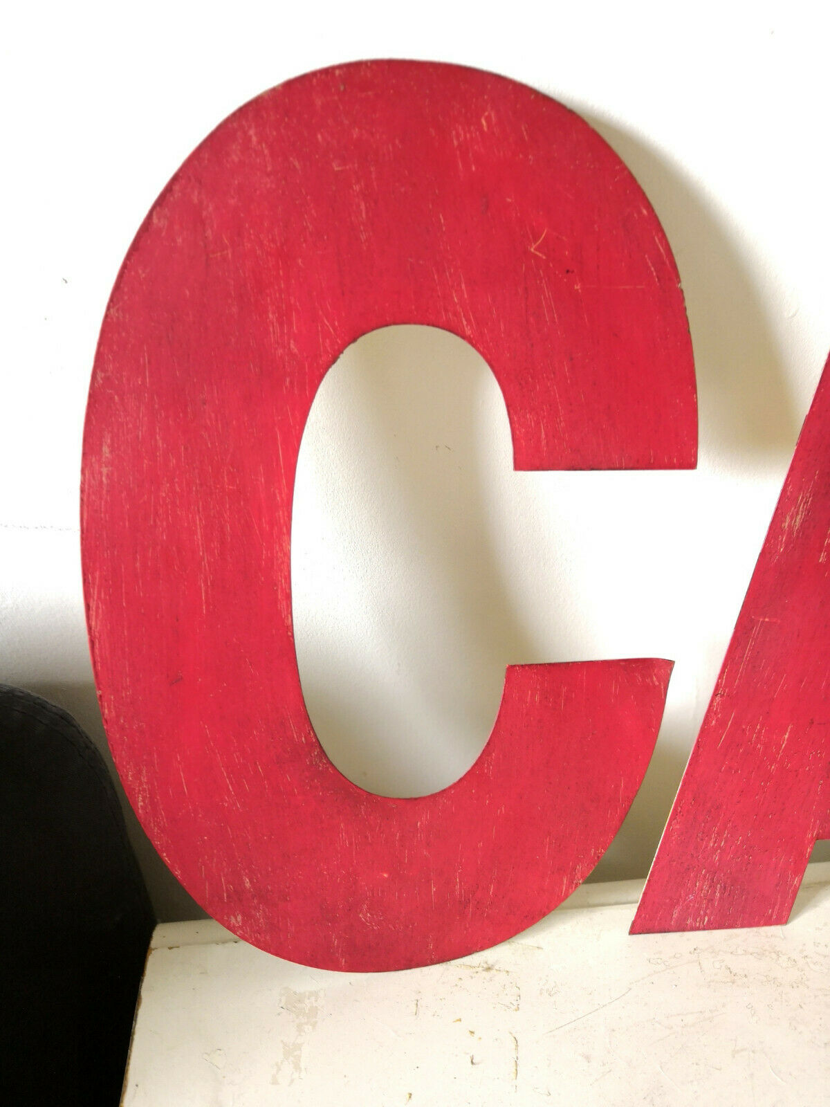 Lettres vintage en métal