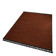Moroccan Berber Mrirt rug in tobacco brown wool, black weave – 210 × 300.