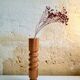 Candle holder - alma oak soliflore