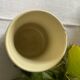 Small polychrome earthenware vase KG Lunéville old