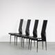 1980s Dining chairs by Giancarlo Vegni for Fasem, Italy