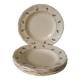Lot de 6 assiettes creuses Digoin Sarreguemines modèle Arromanches 1950